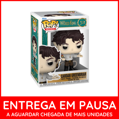 Figura Funko Pop! Cardan Greenbriar número 52 em caixa de vinil