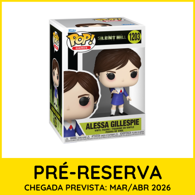 Funko Pop! Games Alessa Gillespie de Silent Hill 1203 em caixa com pré-reserva para 2026.
