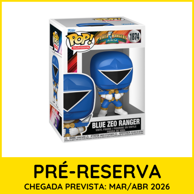 Funko Pop! Blue Zeo Ranger Power Rangers Zeo na caixa