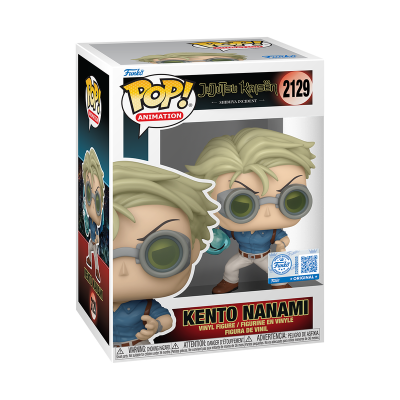 Figura Funko Pop Kento Nanami de Jujutsu Kaisen em caixa