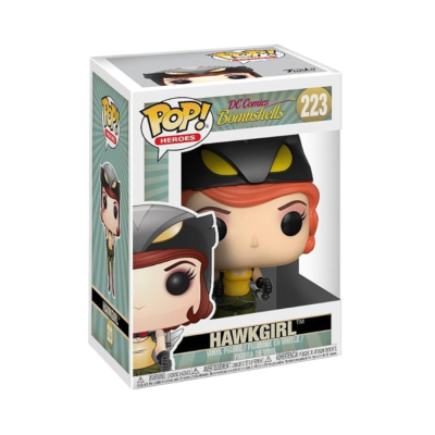 Boneco Funko Pop! HAWKGIRL nº 223 em caixa