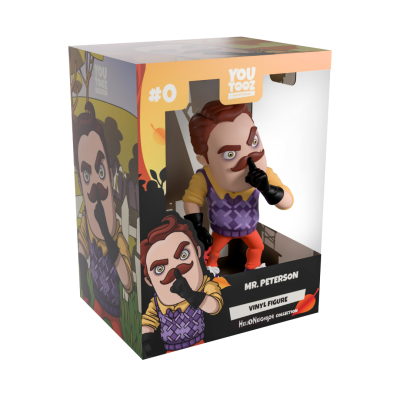 Figura de vinil Mr. Peterson em caixa com janela transparente
