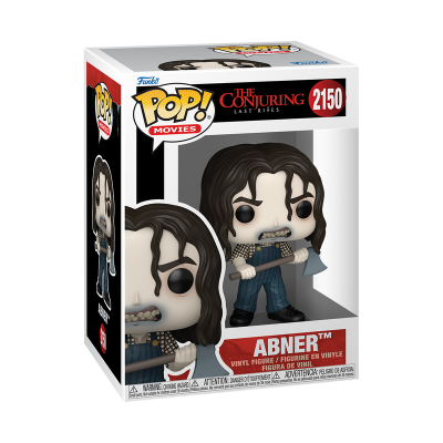 Figura Funko Pop Abner do filme The Conjuring Last Rites na caixa