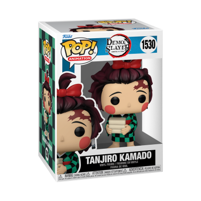 Funko Pop! Tanjiro Kamado Demon Slayer 1530 empacotado