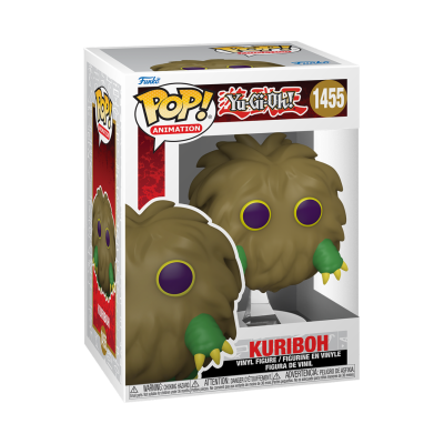 Figura Funko Pop! Vinil Kuriboh Yu-Gi-Oh! na caixa