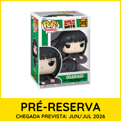 Figura Funko Pop! Animation Osaragi com caixa e aviso de pré-reserva até 2026