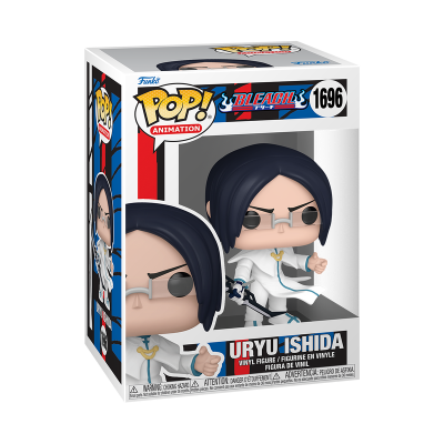 Figura Funko Pop! Uryu Ishida da série Bleach em caixa