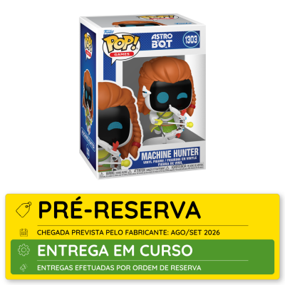 Figura de vinil POP! GAMES ASTRO BOT Machine Hunter