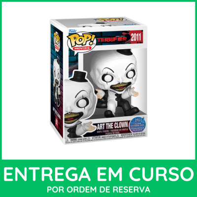 Funko Pop Art The Clown da coleção Pop! Movies em caixa