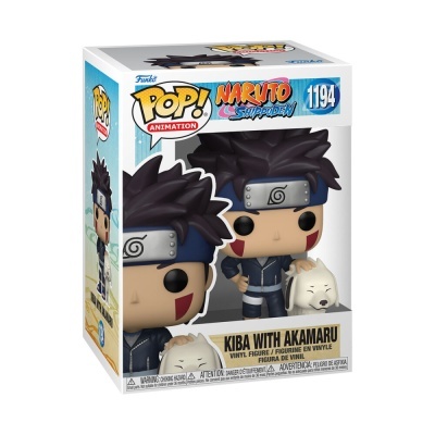 Figura Pop! Kiba com Akamaru Naruto Shippuden 1194