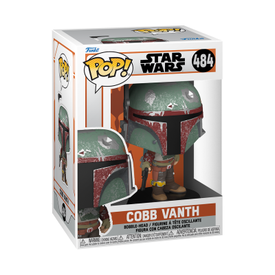 Figura Funko Pop! Star Wars COBB VANTH número 484 em caixa original