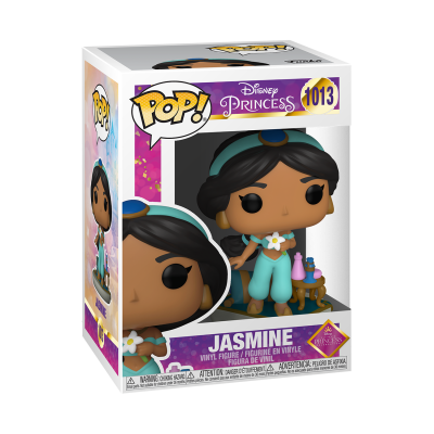 Figura Funko Pop Jasmine Disney Princess na caixa