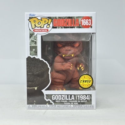 Figura Funko Pop Vinil Godzilla (1984) na caixa