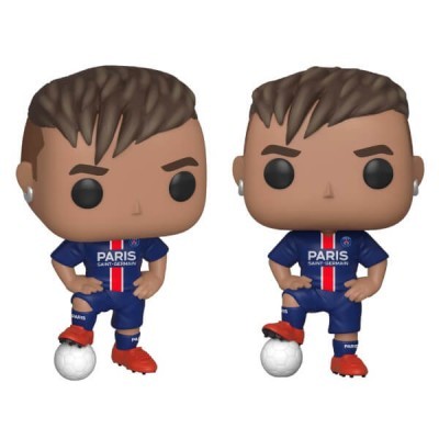 Figuras Funko Pop de jogador de futebol Paris Saint-Germain com bola