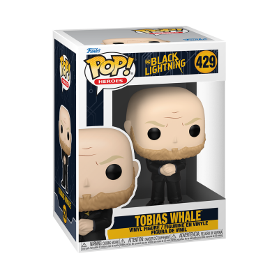 Figura Funko Pop! Tobias Whale Black Lightning número 429 na caixa