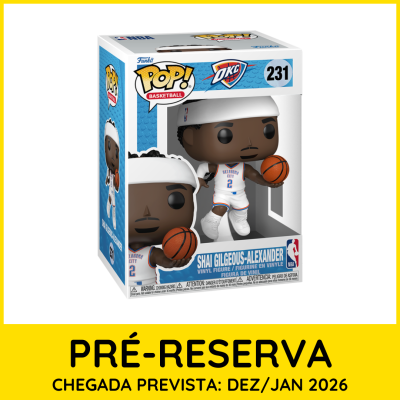 Figura Funko Pop! Basketball jogador Shai Gilgeous-Alexander de Oklahoma City na caixa