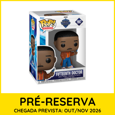 Figurina Funko POP! Fifteenth Doctor Doctor Who na caixa