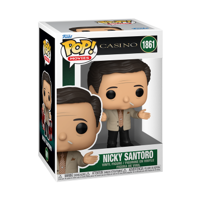 Figura Funko Pop! Nicky Santoro da série Casino 1861 na embalagem