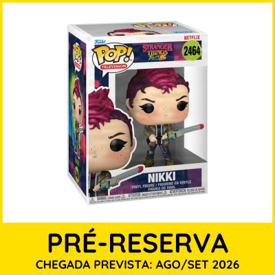Figura de vinil Funko Pop! Television Nikki de Stranger Things em caixa