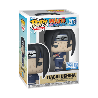 Funko Pop Itachi Uchiha Naruto Shippuden figura vinil na caixa