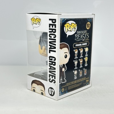 Caixa Funko Pop! Percival Graves da série Fantastic Beasts