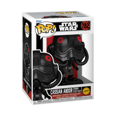Figura Funko Pop! Star Wars Cassian Andor em caixa