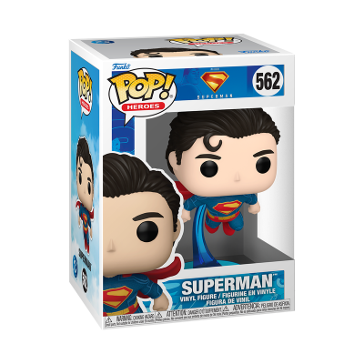 Figura de vinil Funko Pop! Superman em caixa com janela