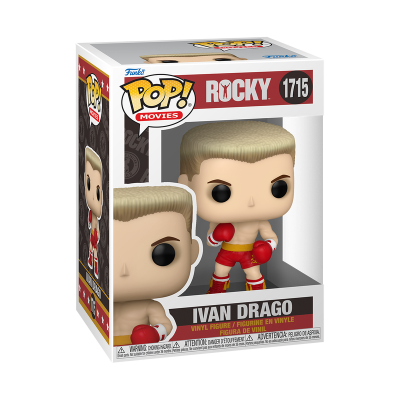 Funko Pop! Ivan Drago Rocky figura de vinil em caixa