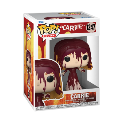 Figura de vinil Funko Pop! 'Carrie' nº1247 em embalagem