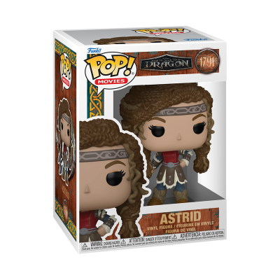 Figura Funko POP! da Astrid da coleção Dragon em caixa