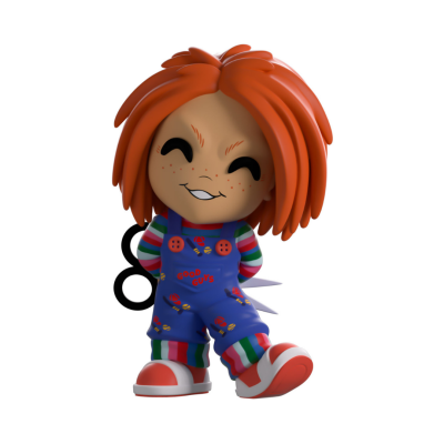 Figura em vinil de personagem com cabelo ruivo e roupa colorida GOOD GUYS