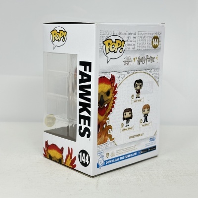 Embalagem Funko Pop! edição Harry Potter com número 144