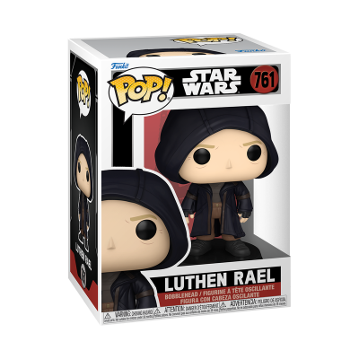 Figura Funko Pop! Luthen Rael Star Wars na embalagem