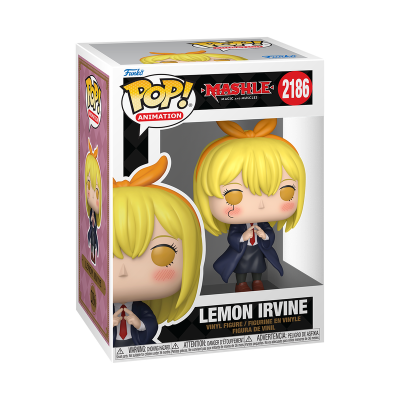 Figura Funko Pop! Animation Lemon Irvine da série Mashle Magic and Muscles na embalagem original.