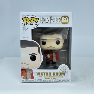 Figura de vinil Funko Pop! Harry Potter Viktor Krum na caixa