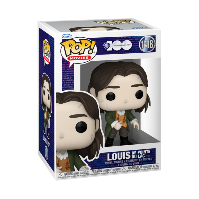Figura Funko Pop! Louis de Pointe du Lac embalada numa caixa original.