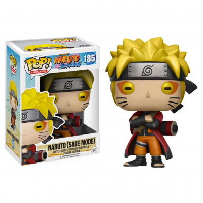 Figura Funko Pop! Naruto Sage Mode em vinil com caixa