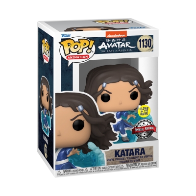 Figura Funko Pop Katara de vinil em embalagem