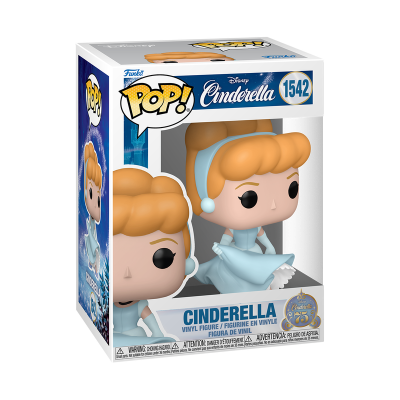 Figura Funko Pop! vinil Cinderella Disney em caixa