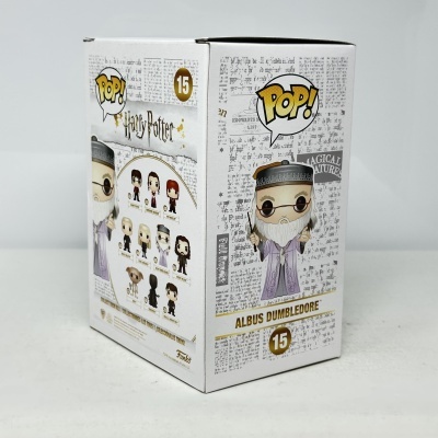 Caixa Funko Pop Albus Dumbledore Harry Potter número 15
