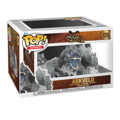 Figura Funko Pop! Games Monster Hunter Arkveld em caixa