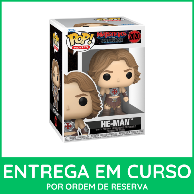 Figura de vinil HE-MAN Funko POP! na caixa