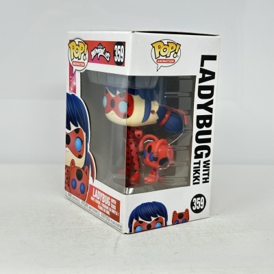 Funko Pop! Ladybug com Tikki em embalagem branca