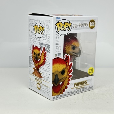 Figura Funko Pop! Fawkes do Harry Potter na caixa