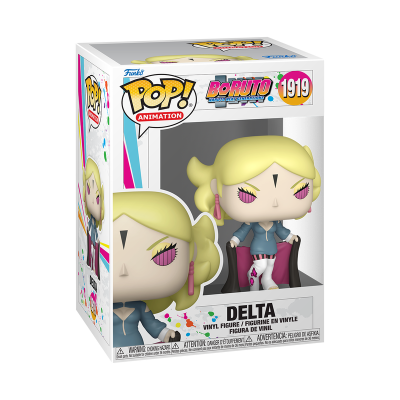 Funko Pop! Animation Boruto 1919 Delta figura de vinil na caixa