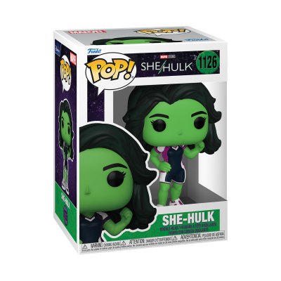 Figura Funko Pop! She-Hulk na caixa