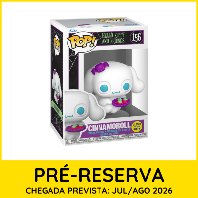 Funko Pop Cinnamoroll da colecção Hello Kitty and Friends em caixa de vinil