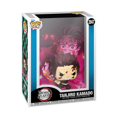 Figura Tanjiro Kamado Funko Pop! Demon Slayer na caixa
