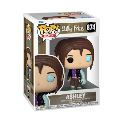 Figura Funko Pop! Ashley de Sally Face em caixa