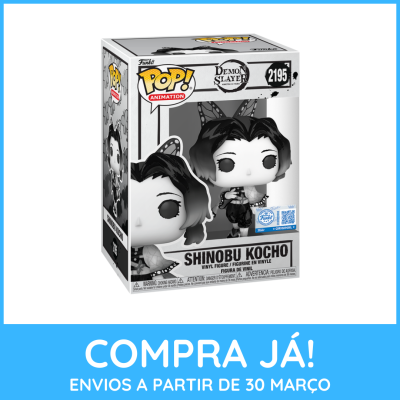 Figura vinilica Funko Pop! Animation Shinobu Kocho numa caixa